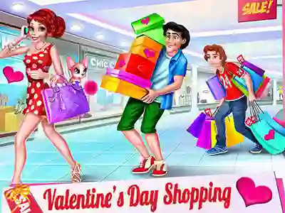 بازی Valentine's Day Shopping آنلاین