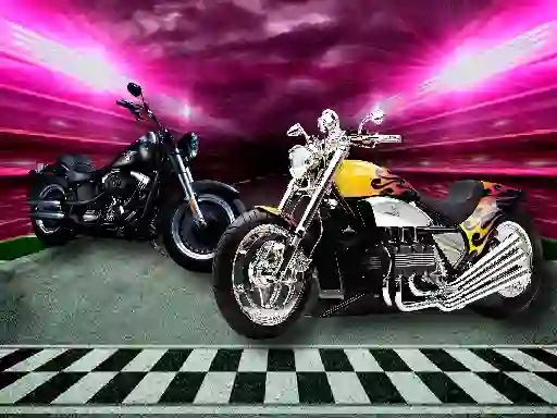 بازی Motorbike Puzzle Challenge آنلاین