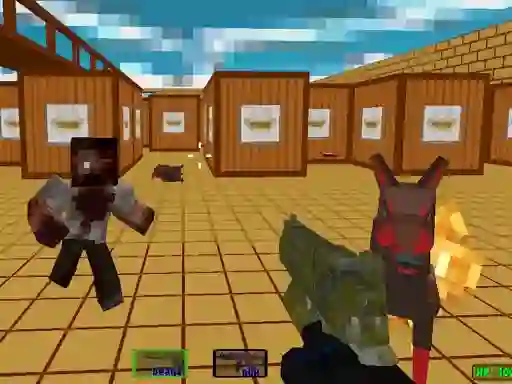بازی Pixel Swat Zombie Survival آنلاین