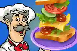 بازی Sandwich Baker آنلاین
