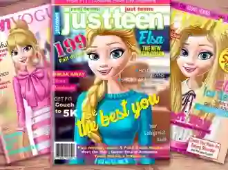 بازی Ellie Cover Model آنلاین