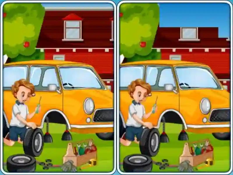 بازی Car Garage Differences آنلاین
