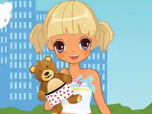 بازی Little Girl Dress Up آنلاین