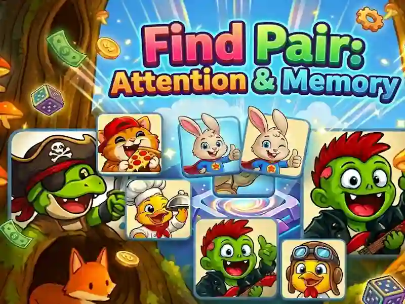 بازی Find Pair: Attention & Memory آنلاین