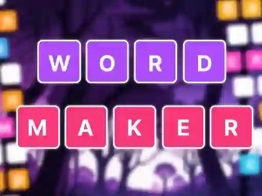 بازی Word Maker آنلاین