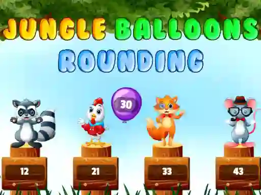 بازی Jungle balloons rounding آنلاین