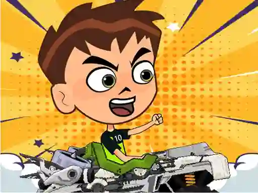 بازی Ben 10 Crazy Truck آنلاین