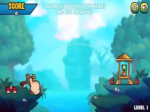 بازی Angry Battle Birds Mania آنلاین