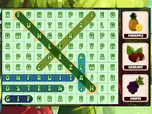 بازی Word Search Fruits آنلاین