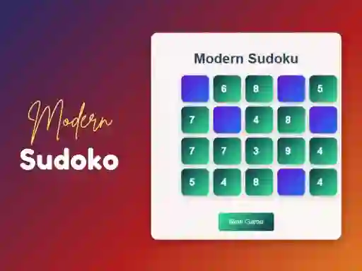 بازی Modern Sudoku آنلاین