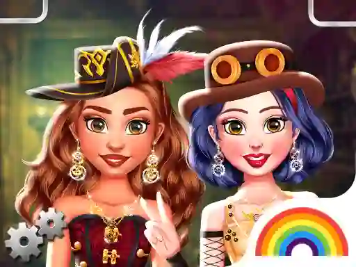 بازی Princess Girls Steampunk Rivalry آنلاین