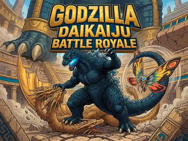 بازی Godzilla Daikaiju Battle Royale آنلاین