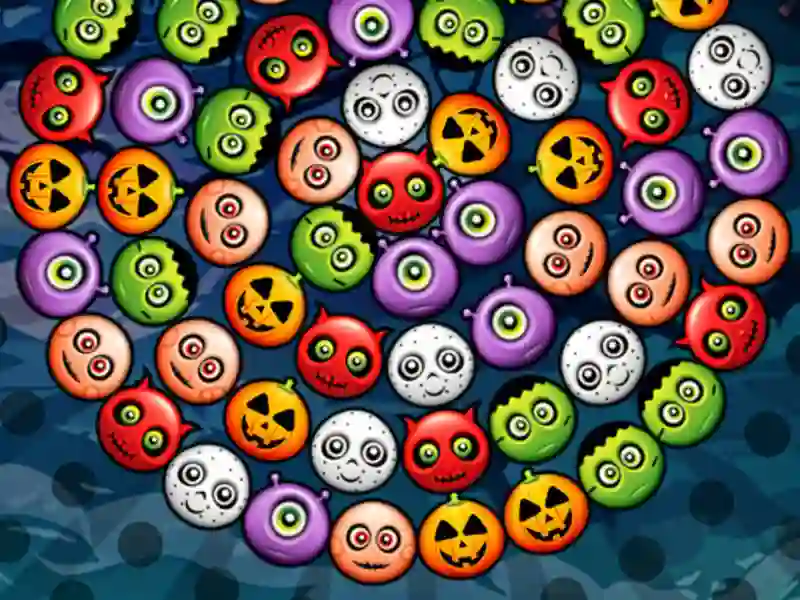 بازی Bubble Wheel Halloween آنلاین