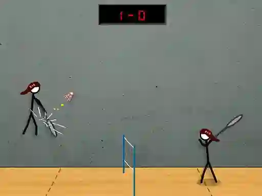 بازی Stick Figure Badminton 2 آنلاین