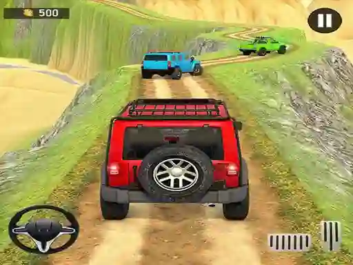 بازی Offroad jeep driving آنلاین