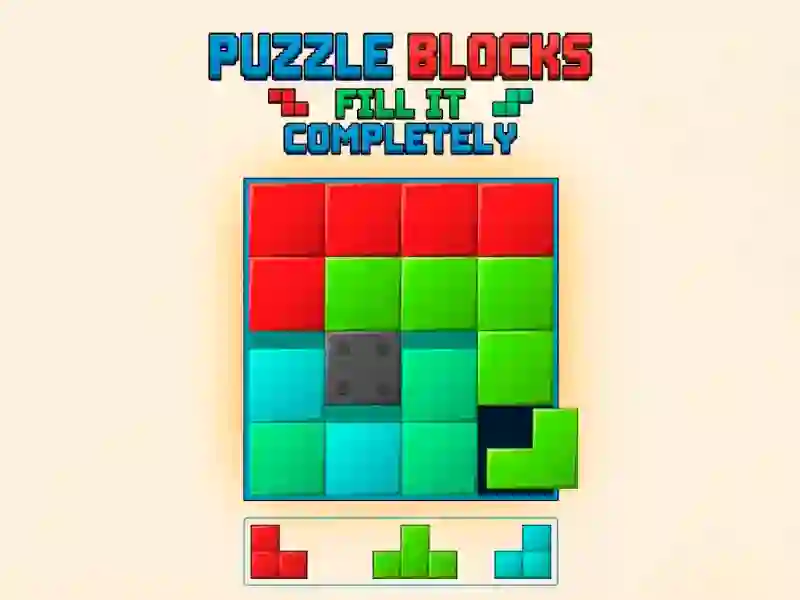 بازی Puzzle Blocks: Fill It Completely آنلاین