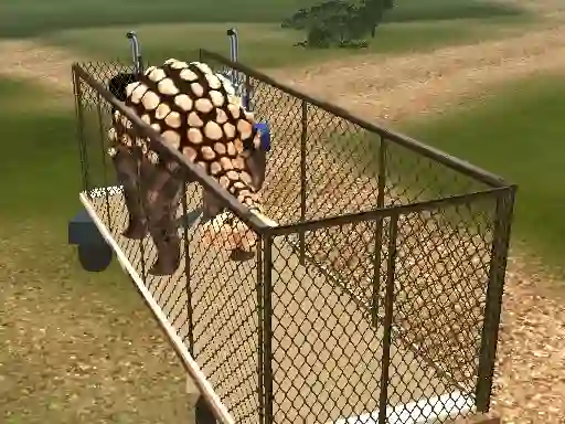 بازی Dino Truck Transport آنلاین