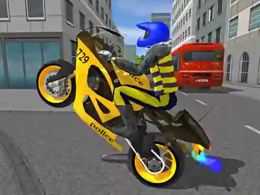 بازی Police Motorbike Race Simulator آنلاین