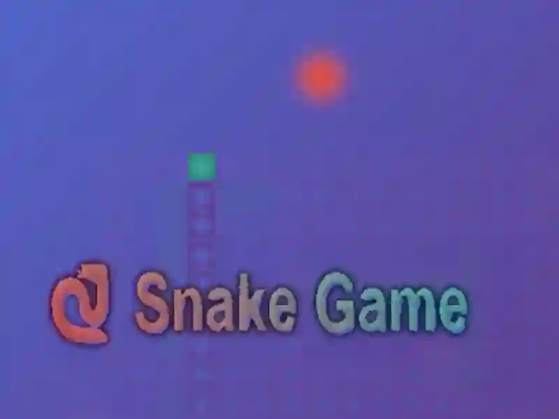 بازی Snake game آنلاین