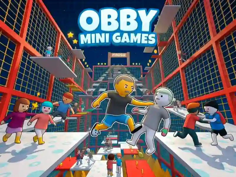 بازی Obby Mini Games آنلاین