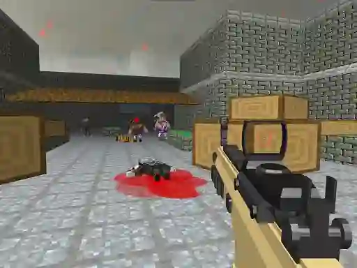 بازی Pixel Apocalypse Shooting Zombie Garden آنلاین
