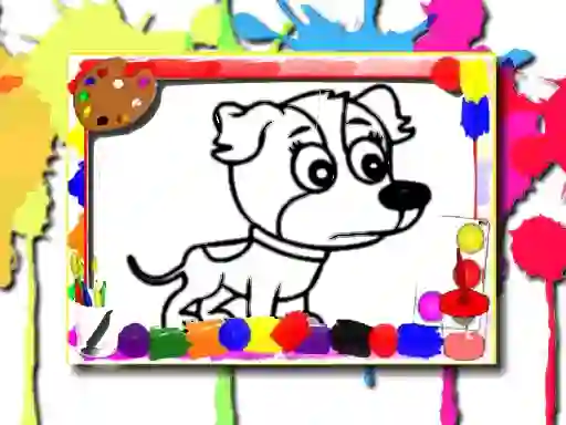 بازی Dogs Coloring Book آنلاین