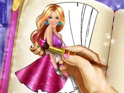 بازی Doll Coloring Book آنلاین