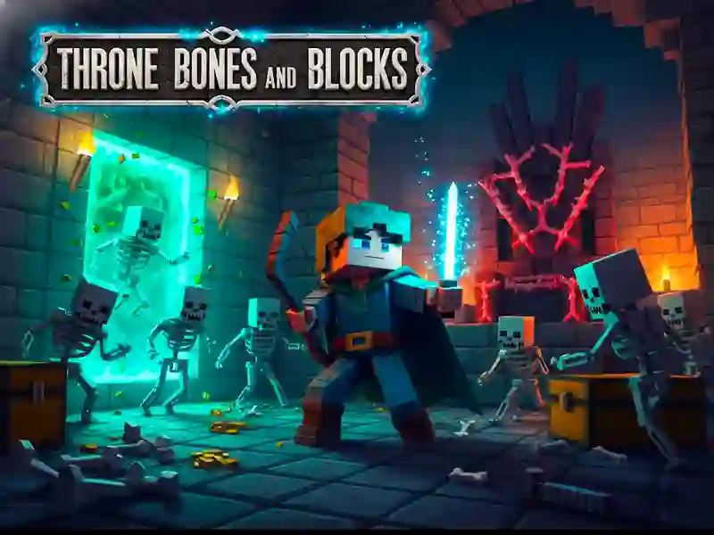 بازی Throne Bones And Blocks آنلاین