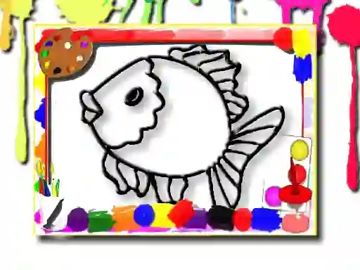 بازی Fish Coloring Book آنلاین