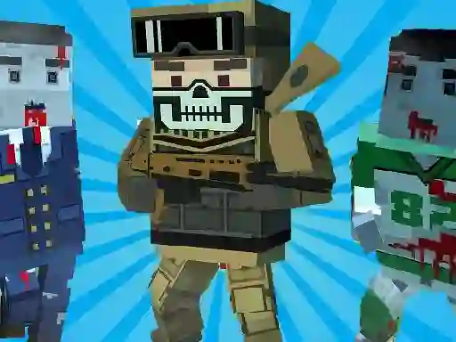 بازی Blocky Shooting Arena 3D Pixel آنلاین