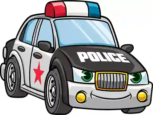 بازی Cartoon Police Cars آنلاین
