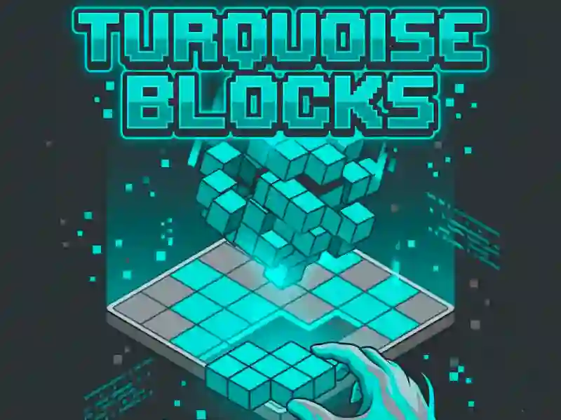 بازی Turquoise Blocks آنلاین