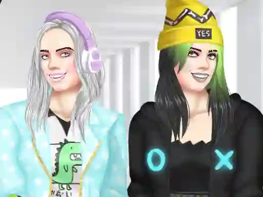 بازی Billie Eilish Makeover آنلاین