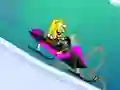 بازی Sponge Bob Sled Ride آنلاین