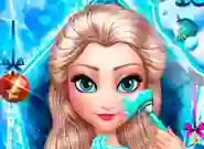 بازی Ice Queen New Year Makeover آنلاین