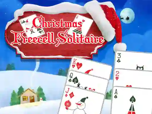بازی Freecell Christmas Solitaire آنلاین