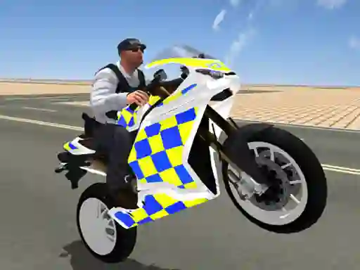 بازی Super Stunt Police Bike Simulator 3D آنلاین