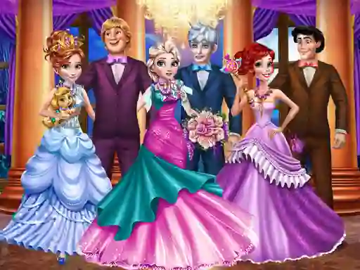 بازی Princesses Castle Ball آنلاین