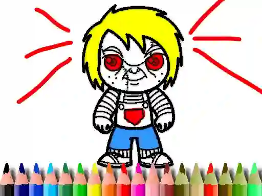 بازی Scary Boy Coloring Book آنلاین
