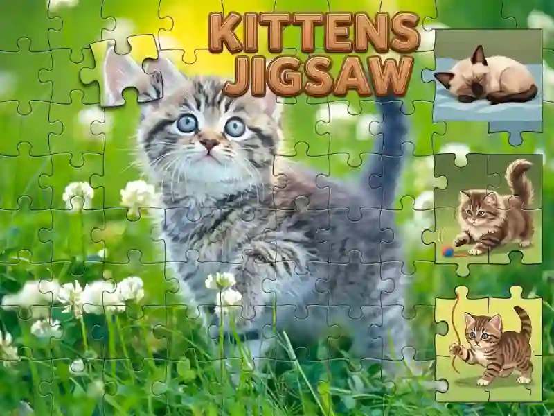 بازی Kittens Jigsaw آنلاین