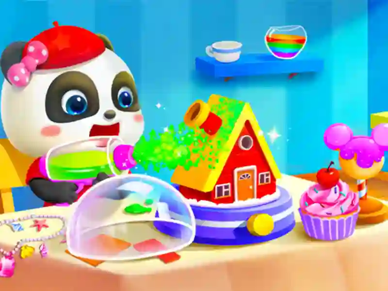 بازی Baby Panda Kids Crafts DIY آنلاین