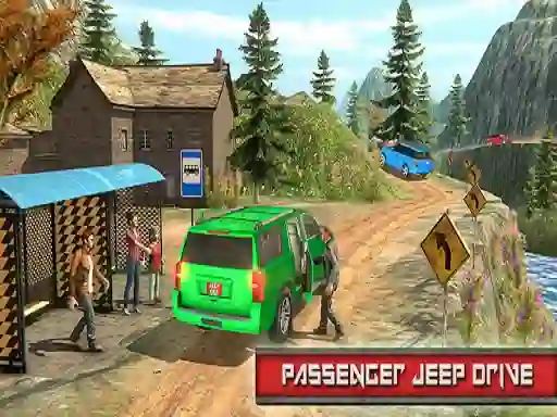 بازی Jeep Passeger Offroad Mountain Simulation Game آنلاین