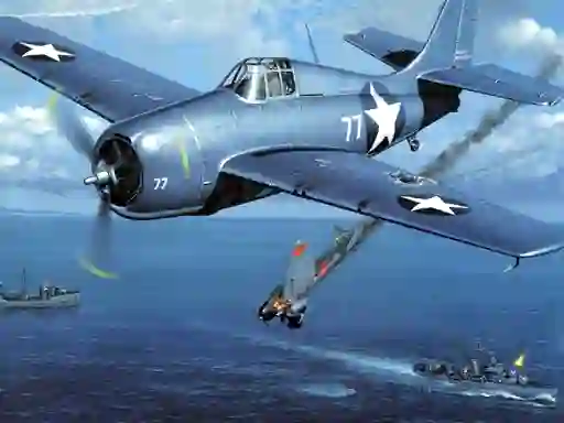 بازی Aviation Art Air Combat Puzzle آنلاین