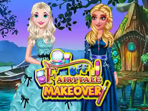 بازی BFF Fairytale Makeover آنلاین