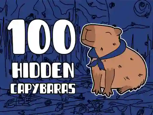 بازی 100 Hidden Capybaras آنلاین