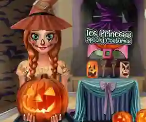 بازی Ice Princess Spooky Costumes آنلاین