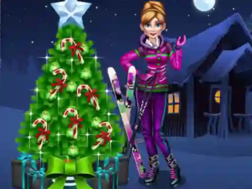 بازی Anna Preparing for Christmas آنلاین