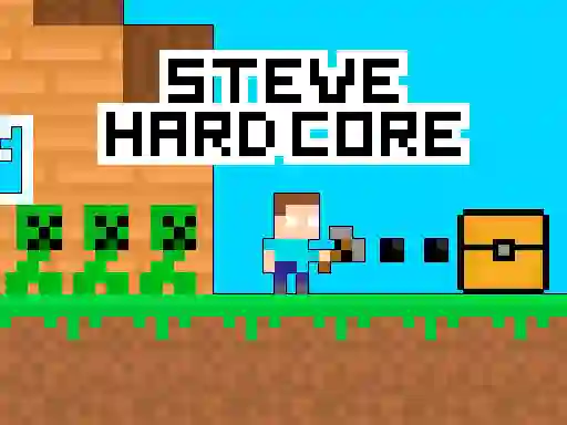 بازی Steve Hard Core آنلاین