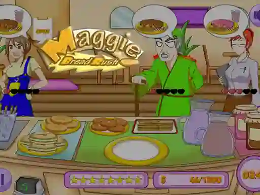 بازی Maggie Bread Rush آنلاین