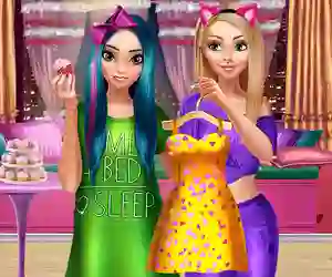 بازی BFFs PJ Party آنلاین